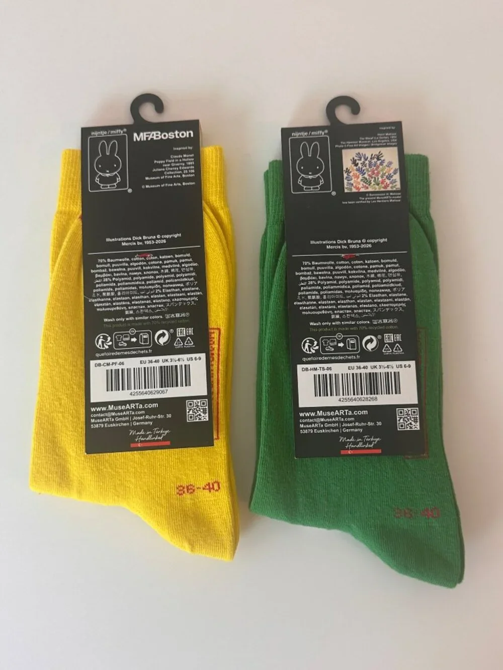 MuseARTa socks matisse 70%